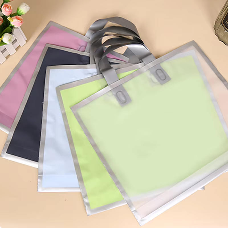 50Pcs Frosted hand shopping ba - Wedding Supply Store review and price
