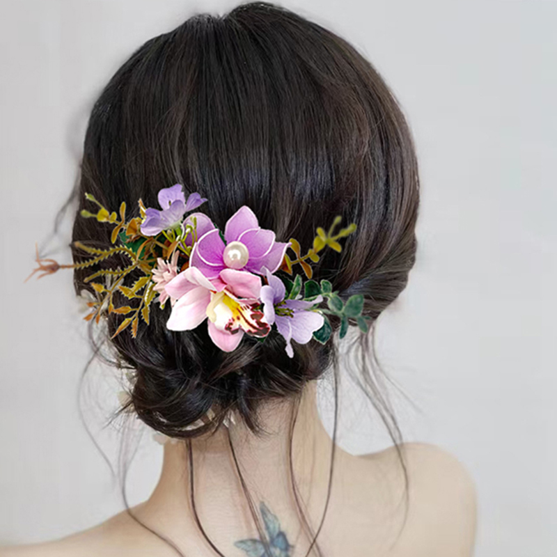 New Women Colorful Flower Hair - Wedding Supply Store review and price