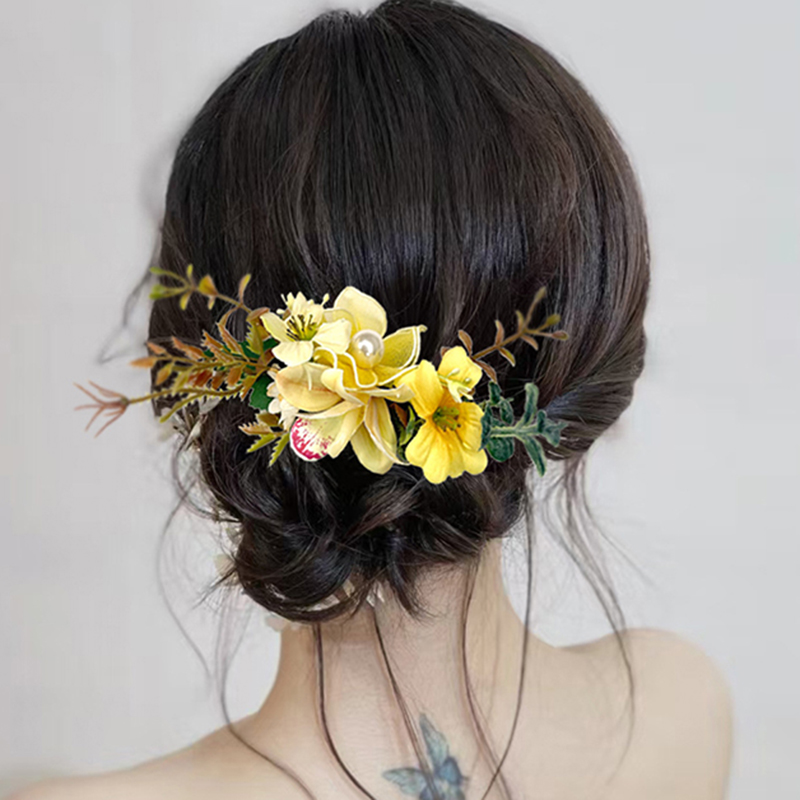 New Women Colorful Flower Hair - Wedding Supply Store review and price