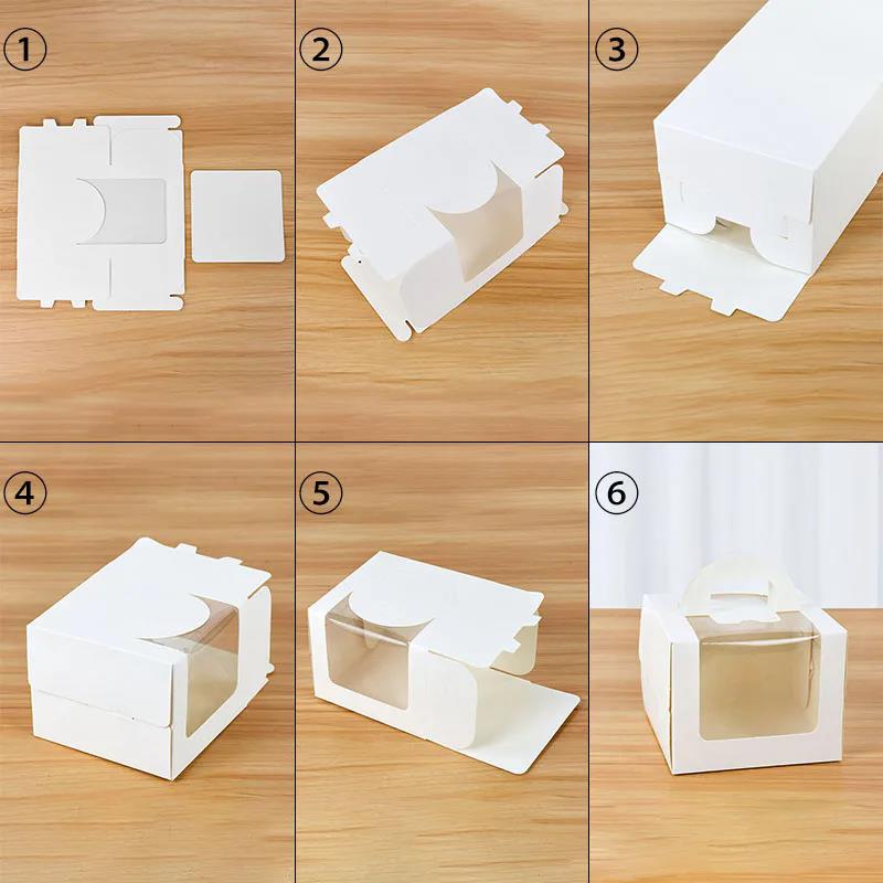 10Pcs Cake Box with Clear Wind - Wedding Supply.Box review and price