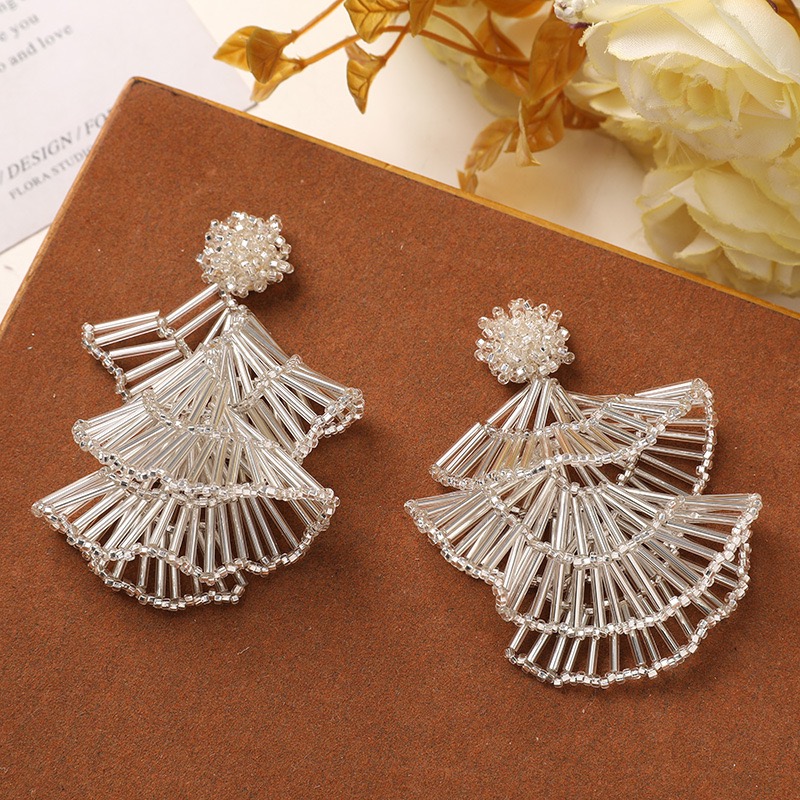 Black Glass Beads Beaded Fan D - Supplier Wedding review and price
