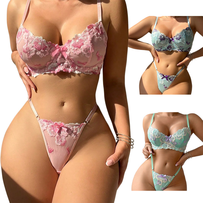 Embroidery Pink Floral Romanti - Good Floral & Wedding Decor Supply review and price