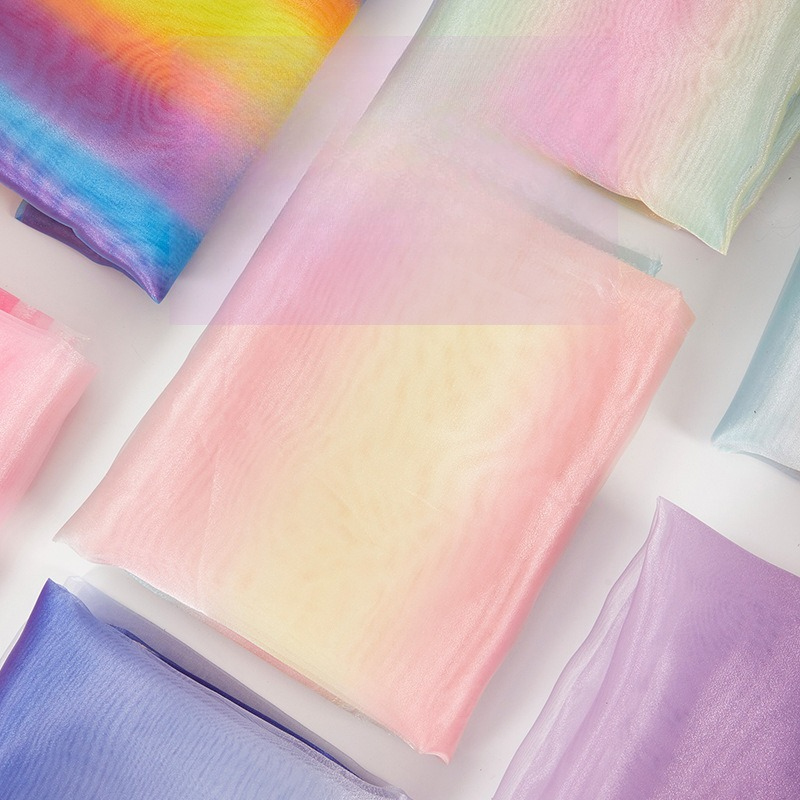 Dreamy Rainbow Gradient Organz - Wedding Backdrop Curtain review and price