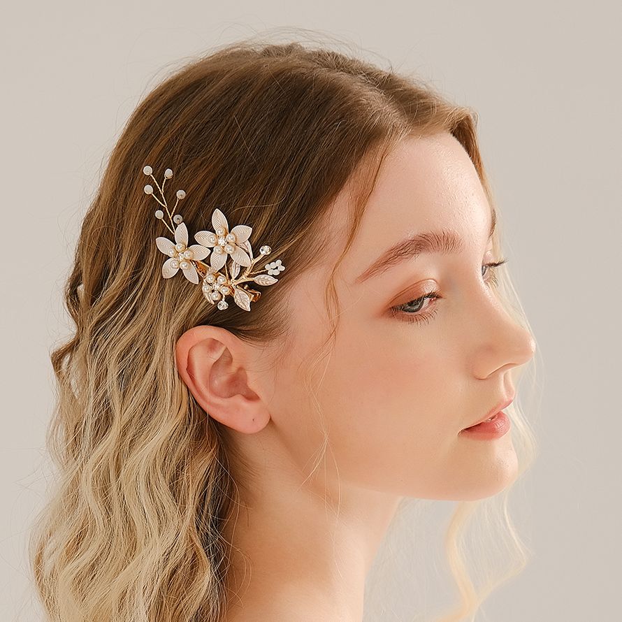 Handmade Pearl Flower Hair Cli - Wedding Supply Store review and price