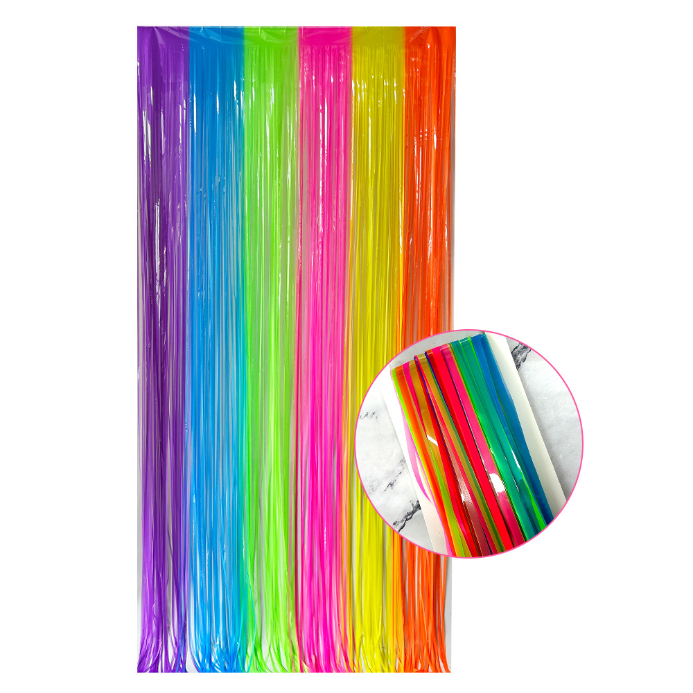 Multi-Color Glow in the Dark F - Wedding Backdrop Curtain review and price