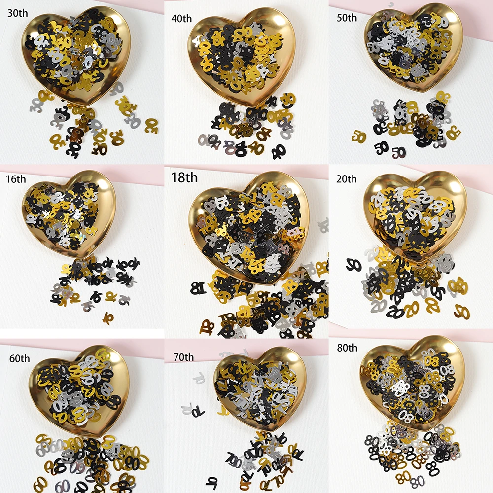 15G Mini Number 16/18/20/30/40 - Table Runner Sequin review and price