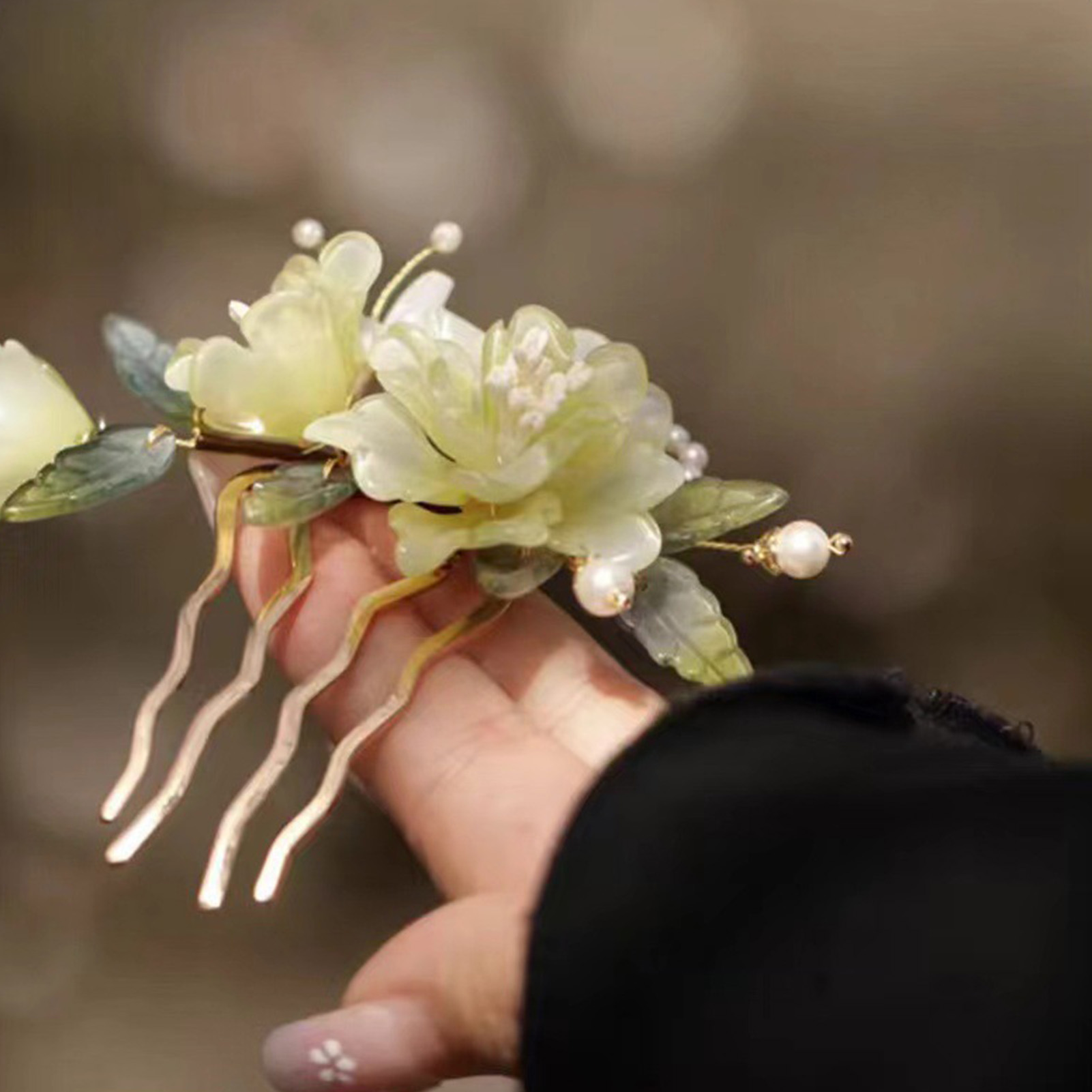 Flower U-shaped Hairpin Chines - Wedding Supply Store review and price