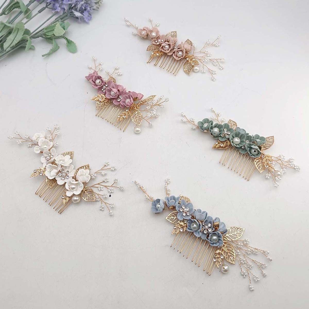 Crystal Pearl Hair Comb Clip P - Wedding Supply Store review and price